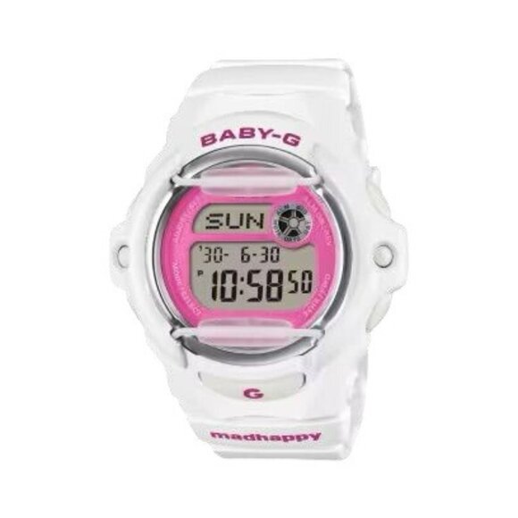 Casio Accessories - Casio x MadHappy Baby-G Watch Style BG-169MH-7CR in White